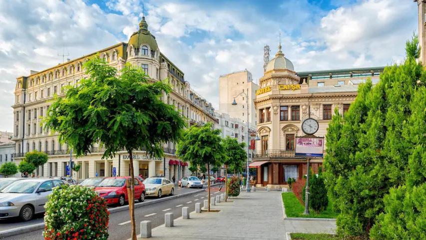 Central Old City Center Studio Universitate Coltea - Cav9 Boekarest Buitenkant foto